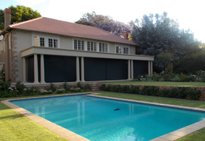 domestic mesh patio blinds